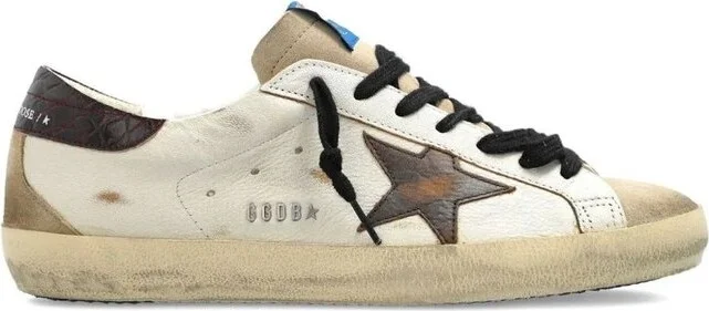 Golden Goose Deluxe Brand Super Star Lace-Up Sneakers