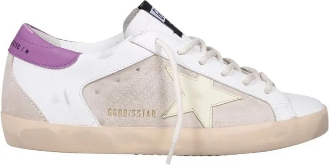 Golden Goose Deluxe Brand Super-Star Lace-Up Sneakers
