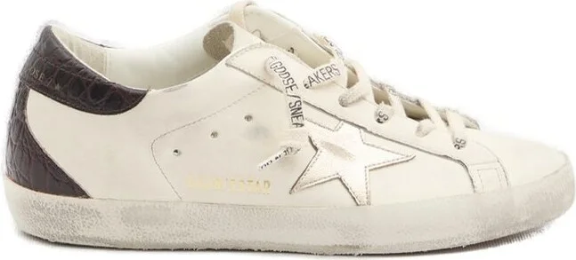 Golden Goose Deluxe Brand Super-Star Low-Top Sneakers