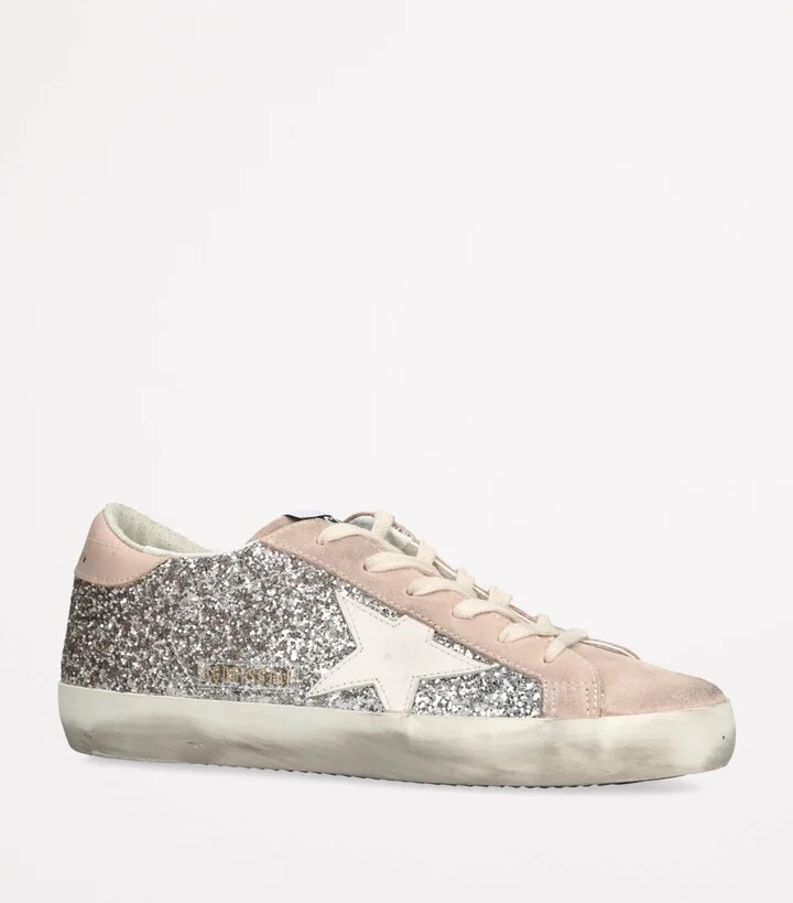 Golden Goose Embellished Super-Star Sneakers - Image 3