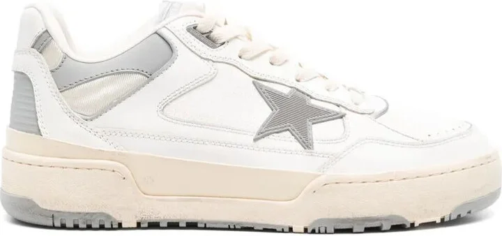Golden Goose "Forty Two" Leather Upper Toe Heel And Spur Rubber Star Sneakers Shoes - Image 3