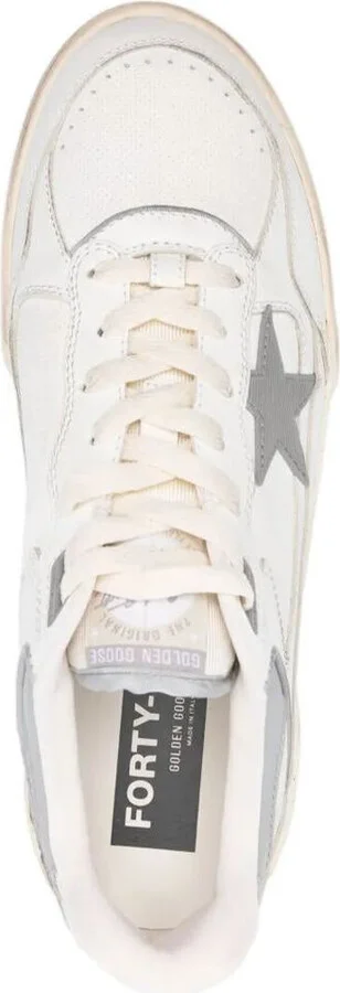 Golden Goose "Forty Two" Leather Upper Toe Heel And Spur Rubber Star Sneakers Shoes - Image 4
