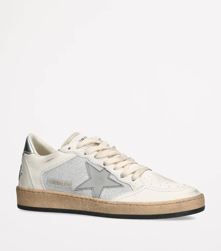 Golden Goose Glitter Ball Star Low-Top Sneakers - Image 3