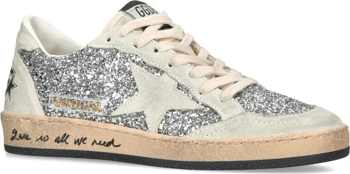 Golden Goose Glitter Ball Star Sneakers - Image 3