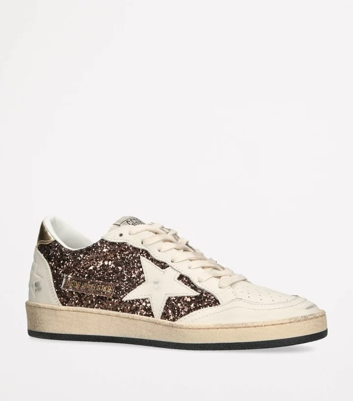 Golden Goose Glitter Ball Star Sneakers - Image 3