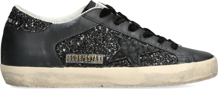 Golden Goose Glitter Super Star Low-Top Sneakers