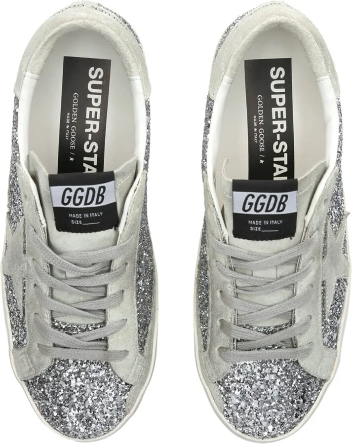 Golden Goose Glitter Super-Star Sneakers - Image 5