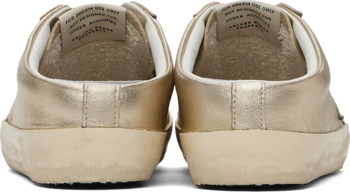Golden Goose Gold Super-Star Sabot Sneakers - Image 2