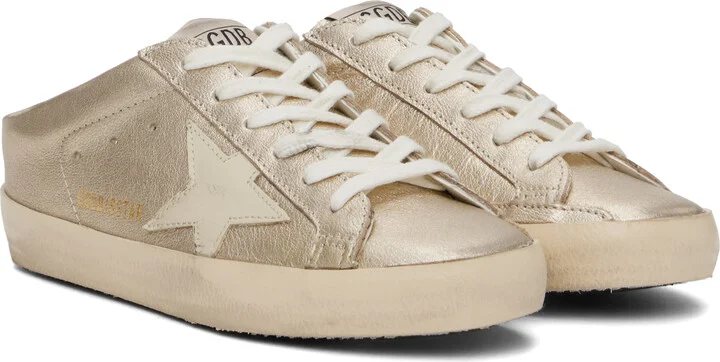 Golden Goose Gold Super-Star Sabot Sneakers - Image 4