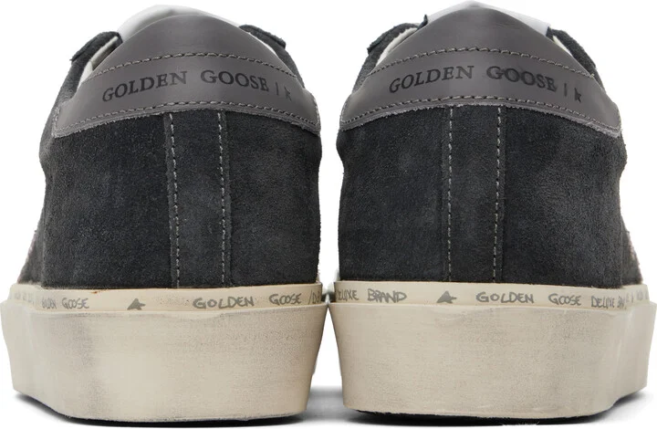 Golden Goose Gray Hi Star Sneakers - Image 2