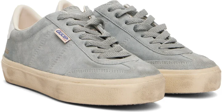Golden Goose Gray Soul Star Sneakers - Image 4