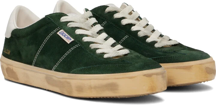 Golden Goose Green Soul Star Sneakers - Image 4