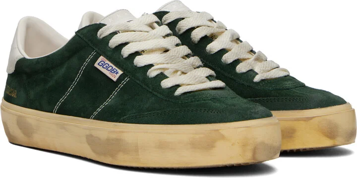 Golden Goose Green Soul Star Sneakers - Image 4