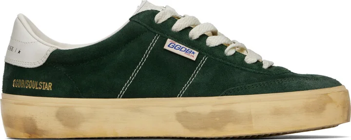 Golden Goose Green Soul Star Sneakers