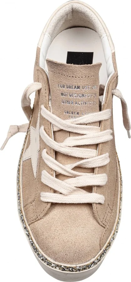 Golden Goose Hi Star Sneakers In Suede With Glitter Details - Image 3