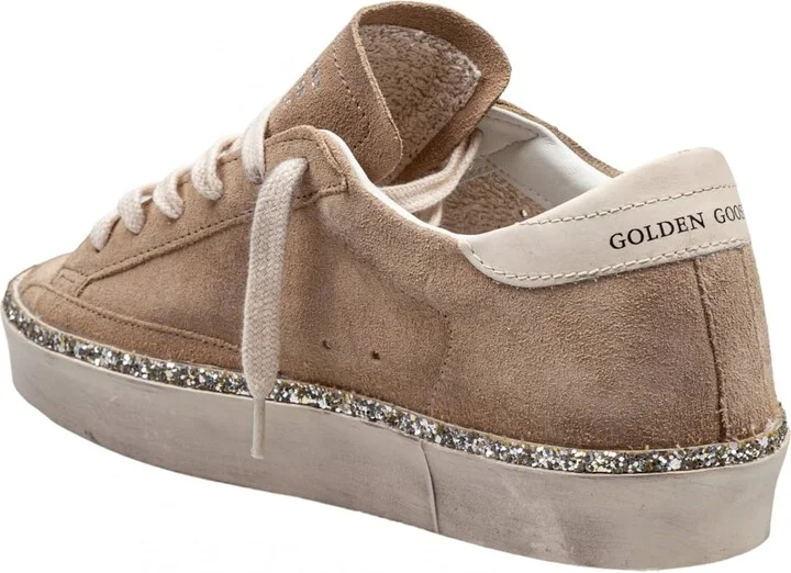 Golden Goose Hi Star Sneakers In Suede With Glitter Details - Image 4