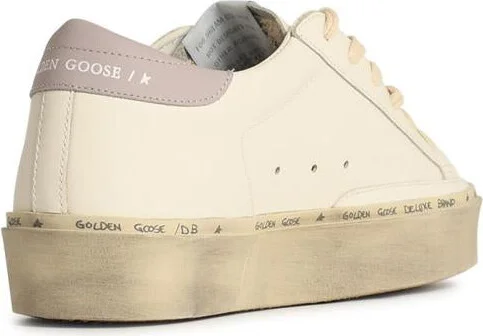 Golden Goose 'Hi Star' White Leather Sneakers - Image 3
