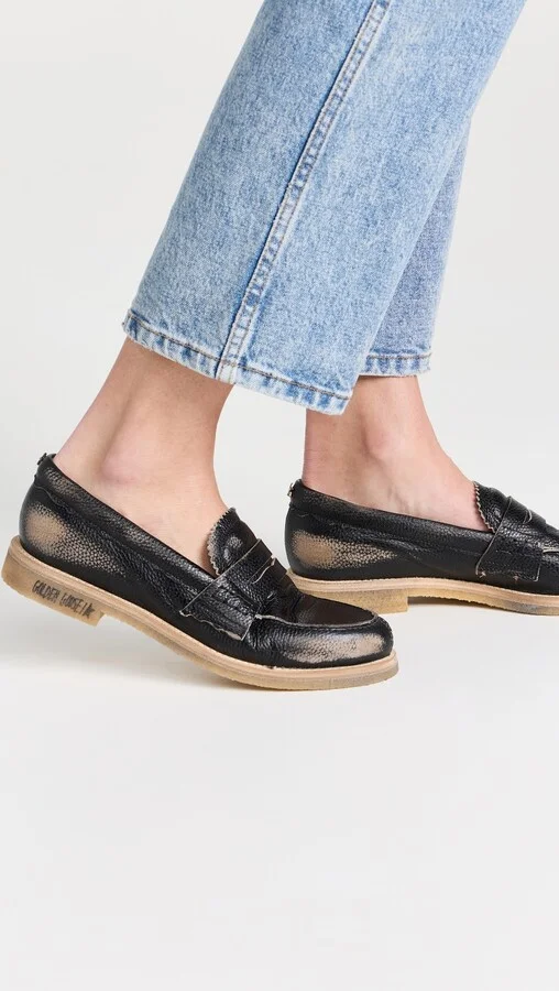 Golden Goose Jerry Mocassino Leather Loafers - Image 4