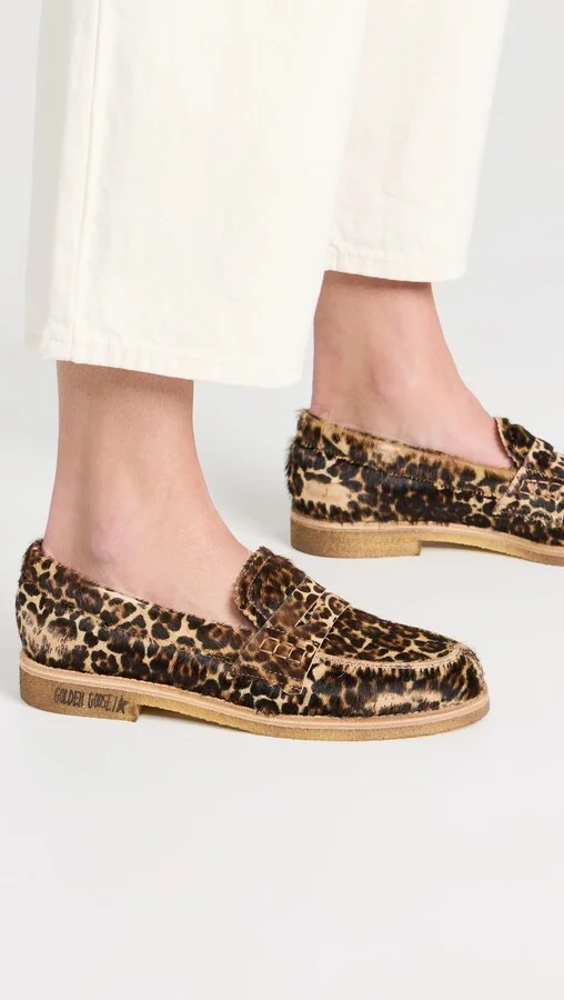 Golden Goose Jerry Mocassino Leo Horsy Flats - Image 3
