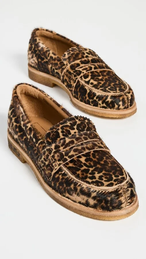 Golden Goose Jerry Mocassino Leo Horsy Flats - Image 5