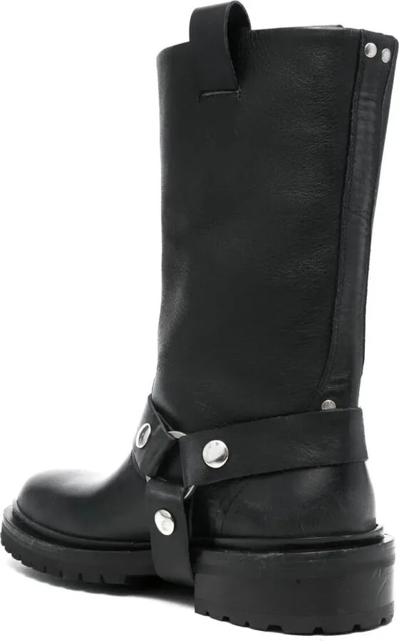 Golden Goose Kurt Shiny Leather Upper With Strap Shoes - Image 2