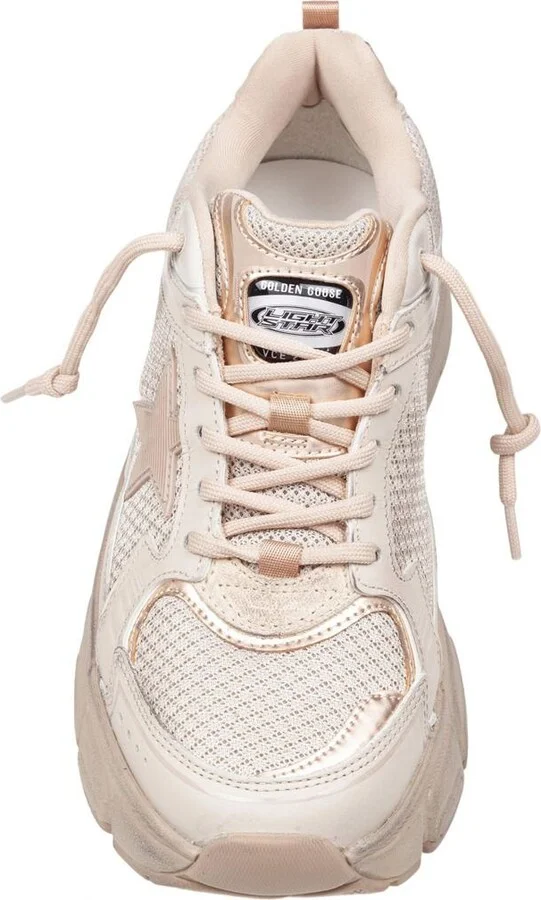 Golden Goose Leather And Mesh Sneakers - Image 3