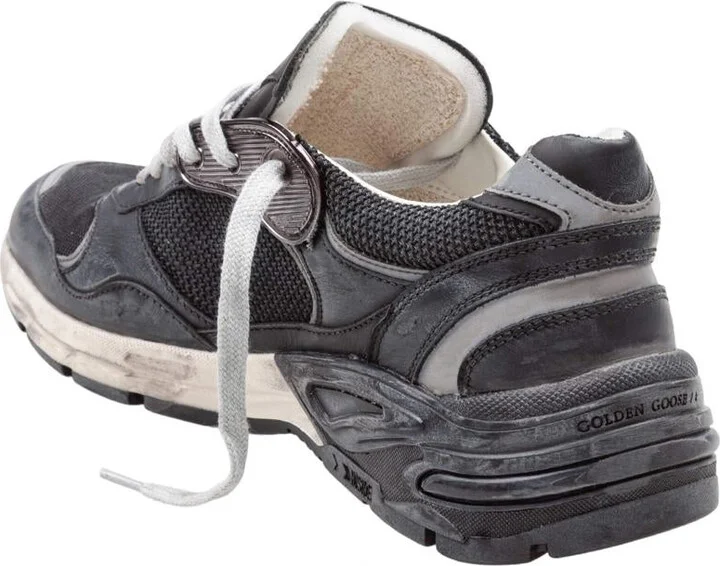Golden Goose Leather And Mesh Sneakers - Image 4