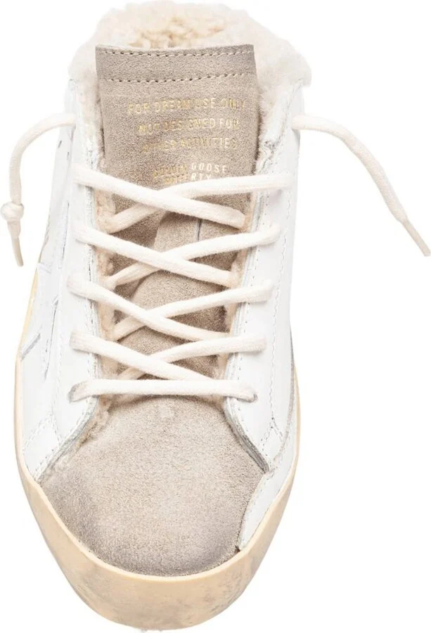 Golden Goose Leather And Suede Sabot - Image 3