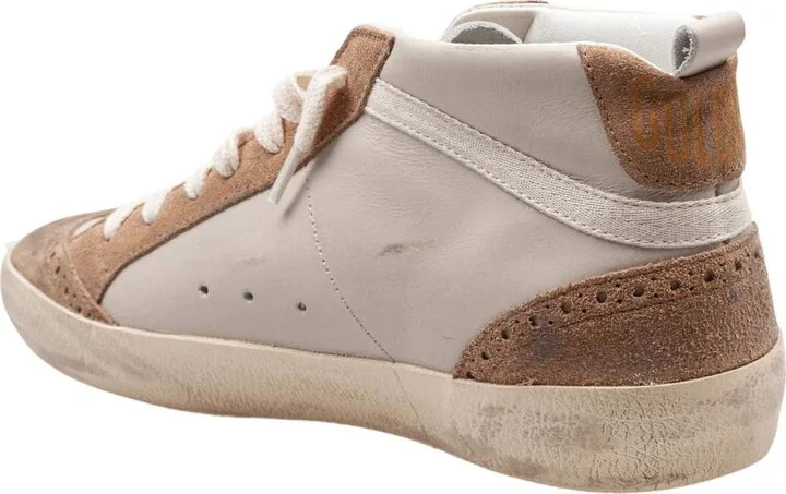 Golden Goose Leather And Suede Sneakers - Image 4
