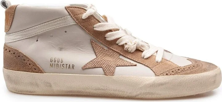 Golden Goose Leather And Suede Sneakers