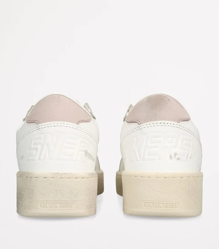 Golden Goose Leather Ball Star Low-Top Sneakers - Image 2