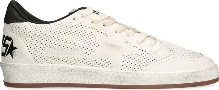 Golden Goose Leather Ball Star Low-Top Sneakers