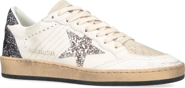 Golden Goose Leather Ball Star Sneakers - Image 3
