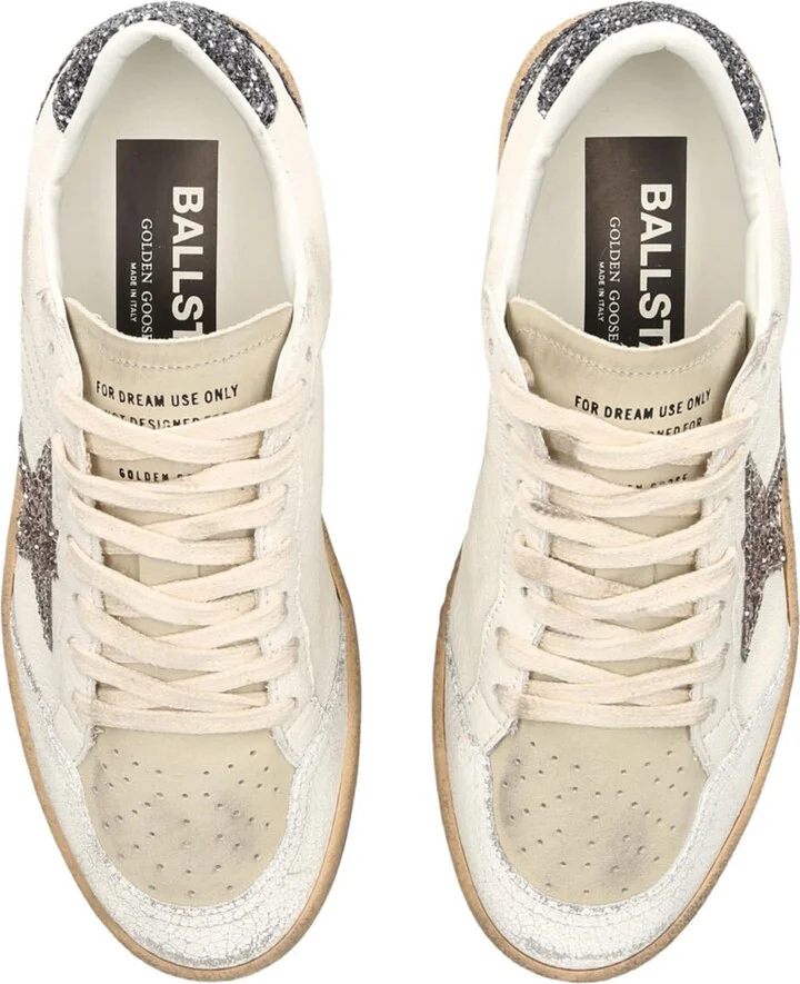 Golden Goose Leather Ball Star Sneakers - Image 4