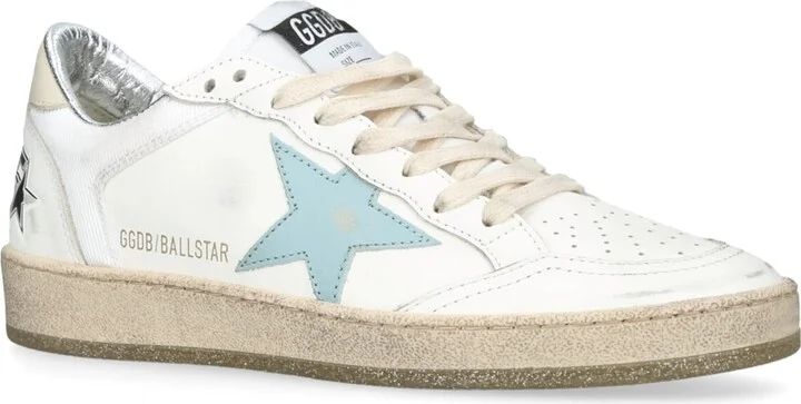 Golden Goose Leather Ball Star Sneakers - Image 3