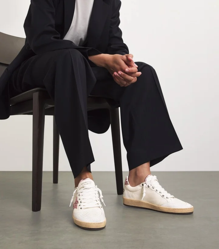 Golden Goose Leather Ball Star Sneakers - Image 5