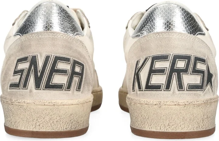 Golden Goose Leather Ball Star Sneakers - Image 2