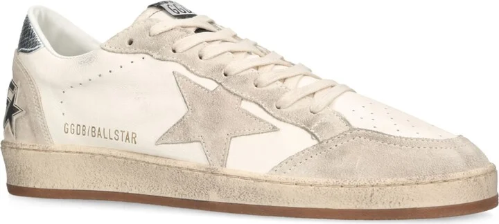 Golden Goose Leather Ball Star Sneakers - Image 3