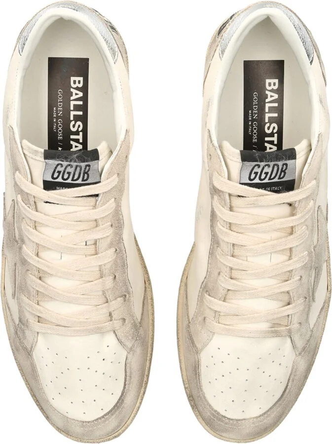 Golden Goose Leather Ball Star Sneakers - Image 4