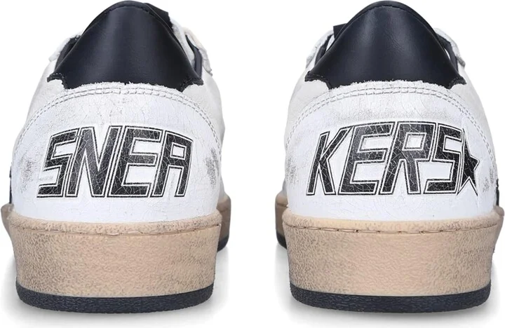Golden Goose Leather Ball Star Sneakers - Image 4