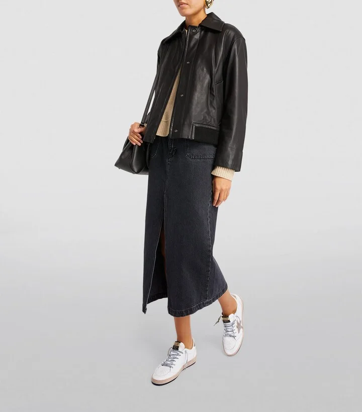 Golden Goose Leather Ball Star Sneakers - Image 4