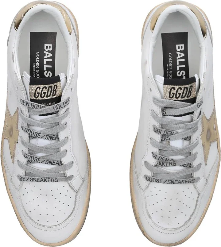 Golden Goose Leather Ball Star Sneakers - Image 5