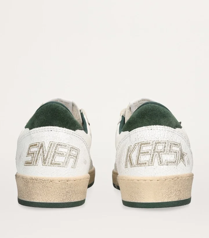 Golden Goose Leather Ball Star Sneakers - Image 3