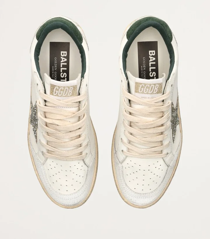 Golden Goose Leather Ball Star Sneakers - Image 6