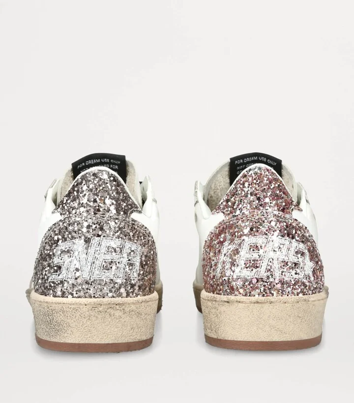 Golden Goose Leather Ball Star Sneakers - Image 3