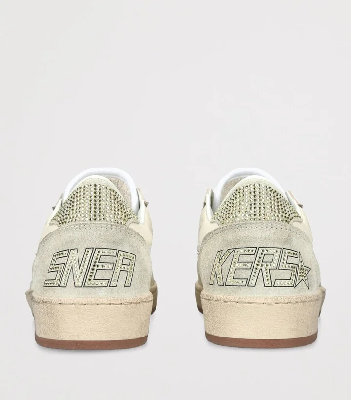 Golden Goose Leather Ball Star Sneakers - Image 2
