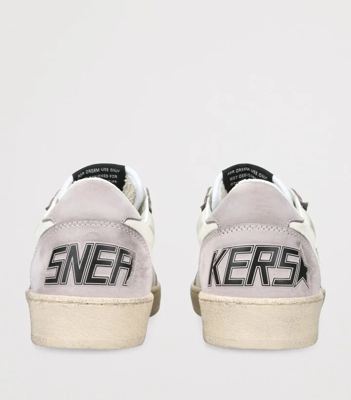 Golden Goose Leather Ball Star Sneakers - Image 2