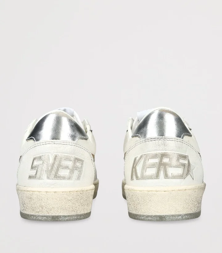 Golden Goose Leather Ball Star Sneakers - Image 2