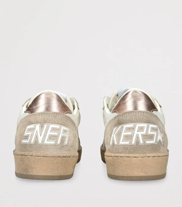 Golden Goose Leather Ball Star Sneakers - Image 2