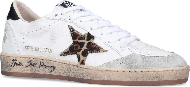 Golden Goose Leather Ball Star Sneakers